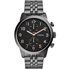 Наручные часы унисекс Fossil FS4934 черные