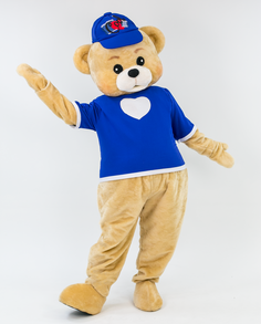 Ростовая кукла унисекс Медведь Mascot Costume Медв13 бежевый 44-52 RU