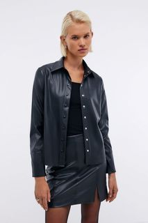 Блуза женская Baon B1724010 черная XL