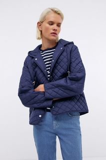 Куртка женская Baon B0324004 голубая 2XL