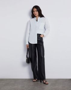 Рубашка женская Gloria Jeans GWT003885 белая XS (38-40)