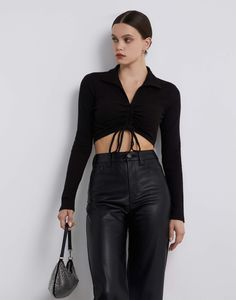 Лонгслив женский Gloria Jeans GKT021656 черный S (40-42)