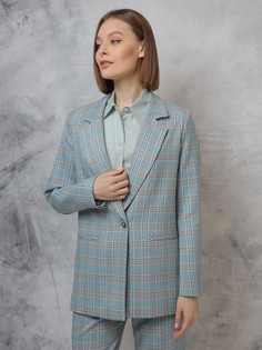 Жакет женский Vladi Collection 158-32 голубой 50 RU