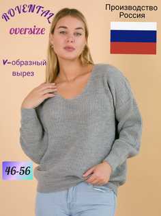 Пуловер женский Rovental 423 серый 52-56 RU