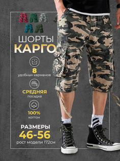 Повседневные шорты мужские Modniki 3203033 бежевые 50 RU