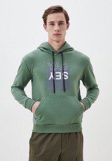 Худи мужское BLACKSI 2805 зеленое M