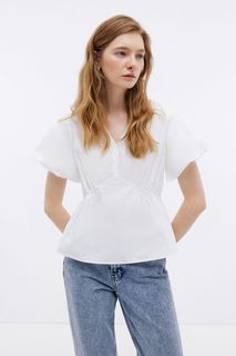 Блуза женская Baon B1924033 белая XL