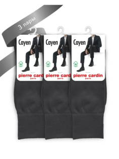 Комплект носков мужских Pierre Cardin СAYEN серых 41-42, 3 пары