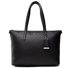 Сумка Calvin Klein для женщин, шоппер, размер OS, чёрная-BEH, K60K610736
