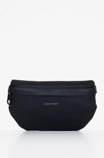 Сумка Calvin Klein для мужчин, поясная, размер OS, чёрная-BAX, K50K510268