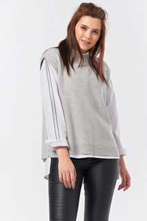 Жилет женский FLY 9264.1-11 серый 48 RU