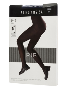 Колготки женские Eleganzza RIB синие M