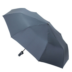 Зонт женский Zemsa 2109 синий/серый