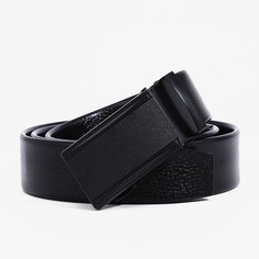 Ремень мужской Марк-02 черный, 120 см No Brand