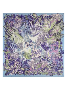 Платок женский Eleganzza D34-8309 фиолетовый, 110х110 см