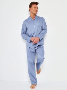 Пижама мужская Малиновые Сны SHON голубая 54 RU