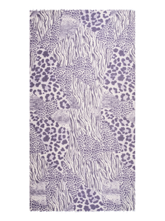 Палантин женский Labbra LIN19-096 фиолетовый, 90х180 см