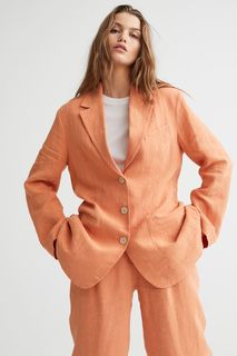 Жакет женский H&M 1072503 оранжевый 46 EU