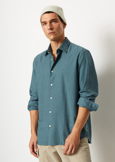 Рубашка мужская Marc O’Polo 330732342118 бирюзовая L