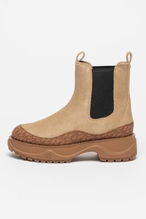 Ботинки Michael Kors для женщин, размер 39, 40F2DUFE5S, бежевый-222