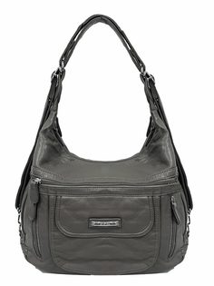 Сумка-рюкзак женская SASSA 203, темно-серый