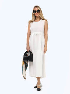 Платье женское Vitacci EF26016-02 белое 2XL