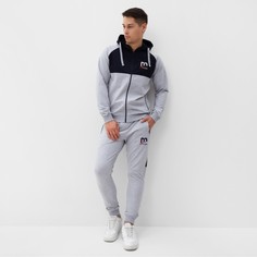 Костюм мужской Луис серый 52 RU No Brand