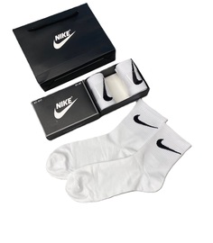 Подарочный набор носков мужских Nike 1011-2 белых 41-47, 3 пары