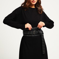 Ремень-корсет женский Удобство черный, 194 см No Brand