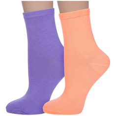 Комплект носков женских Hobby Line 2-339 разноцветных 36-40