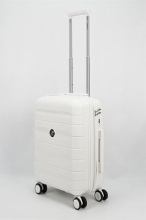 Чемодан унисекс Sweetbags Point белый, 55x39x23 см