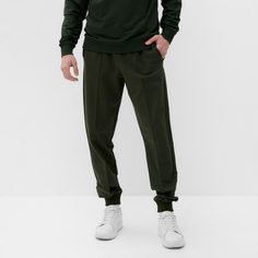 Спортивные брюки мужские DIROMM Спорт зеленые 48 RU