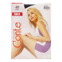 Колготки женские Conte Elegant черные 4