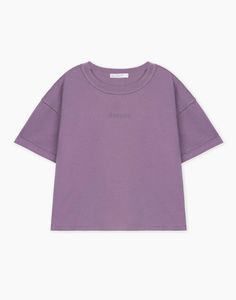 Футболка женская Gloria Jeans GKT020196 фиолетовая S (40-42)