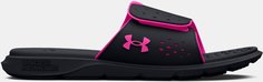 Сланцы женские Under Armour Ignite Pro SL черные 9 US