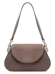 Сумка женская Eleganzza Z16-DB1935 серо-коричневая