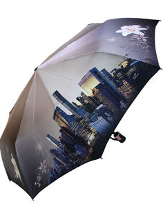 Зонт женский Popular Umbrella 1292 розовато-серый
