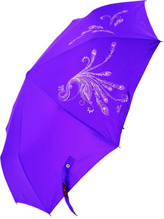 Зонт женский Popular Umbrella 2602-25 фиолетовый