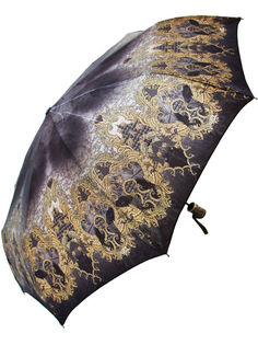 Зонт женский Popular Umbrella 1294 темно-коричневый