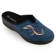 Тапочки женские Inblu 410986230 синие 35 RU
