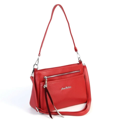 Женская сумка через плечо из эко кожи Р-7189 Ред (130011) Anna Fashion