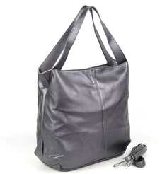 Женская сумка шоппер из эко кожи 2383 Грей Fuzi House