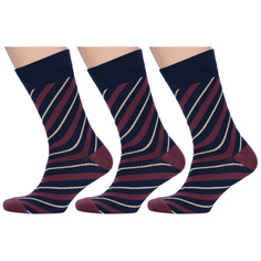 Комплект носков мужских MoscowSocksClub msk3-М33 разноцветных 29