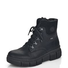 Ботинки женские Rieker X3433/00 черные 38 RU