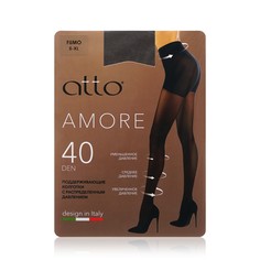 Колготки женские Atto Amore серые 5 размер