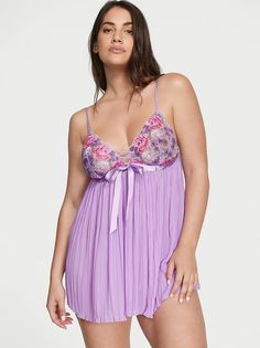 Пижама женская Victorias Secret 11223816 фиолетовая S