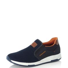 Кроссовки мужские Rieker B3450/14 синие 40 RU