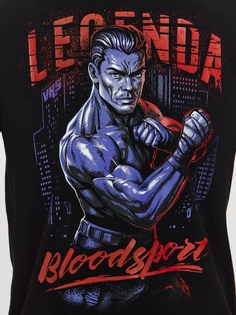 Футболка мужская Legenda Blood sport черная 3XL