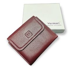 Кошелек женский VerMari 3908 бордовый