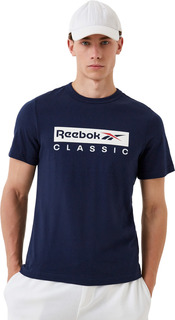 Футболка мужская Reebok 100070394 синяя XS